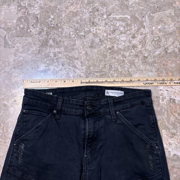 G Star Raw Jeans Mens 31x30 (Fits 31x29) 5620 3D Super Slim Restored Biker Moto - Picture 11 of 13